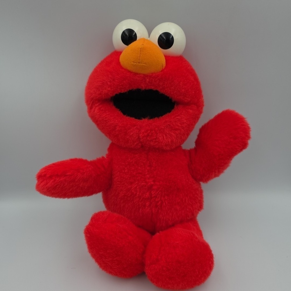 Vtg The Original Sesame Street Tickle Me Elmo TYCO 1995 1st Run Plush  WORKS